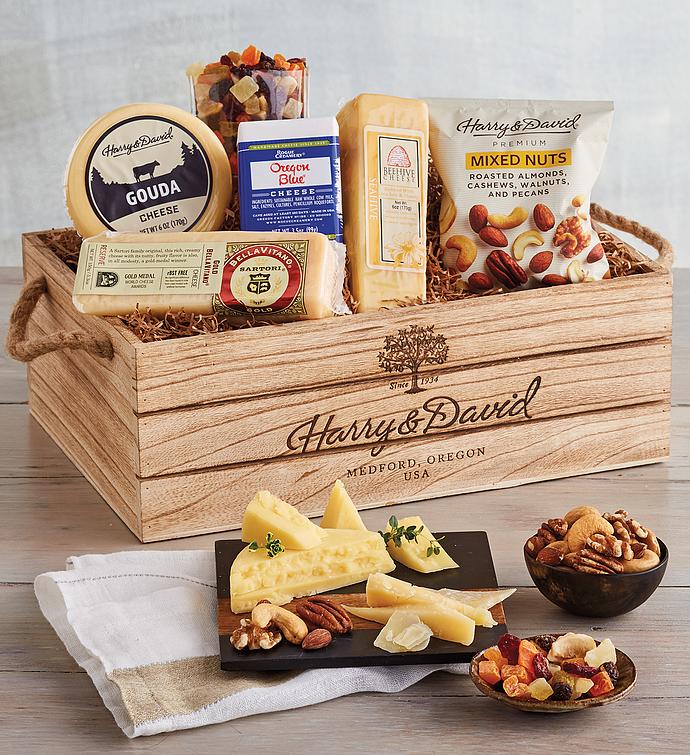 Gourmet Cheese Gift Crate